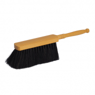 Horse Hair Hand brush with Waxed Wooden Handle