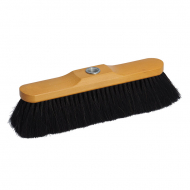 Horse Hair Household Brush with Waxed Wooden Handle