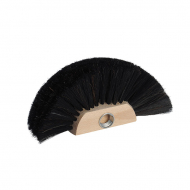 Cobweb Broom Head with Horsehair - Threaded